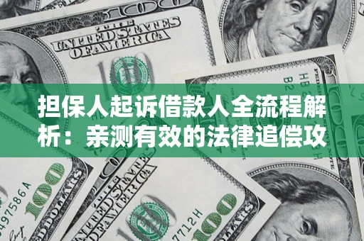 武汉担保人起诉借款人全流程解析：亲测有效的法律追偿攻略