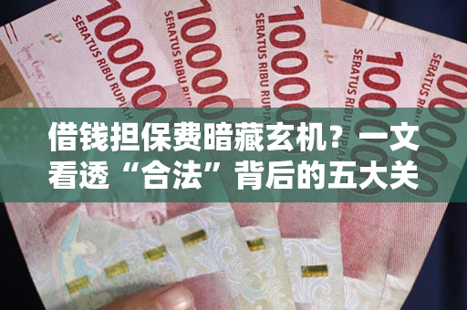 武汉借钱担保费暗藏玄机？一文看透“合法”背后的五大关键陷阱