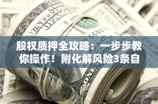 武汉股权质押全攻略：一步步教你操作！附化解风险3条自救法则