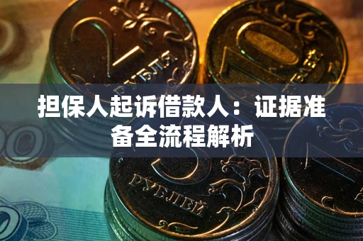 武汉担保人起诉借款人：证据准备全流程解析