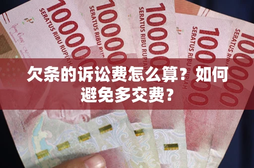 武汉欠条的诉讼费怎么算？如何避免多交费？