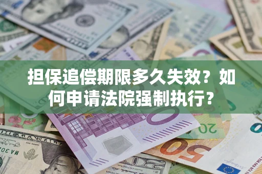 武汉担保追偿期限多久失效？如何申请法院强制执行？