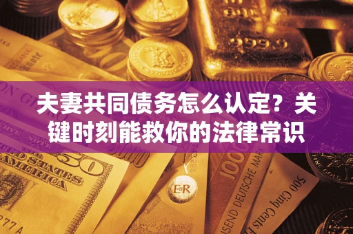 武汉夫妻共同债务怎么认定？关键时刻能救你的法律常识
